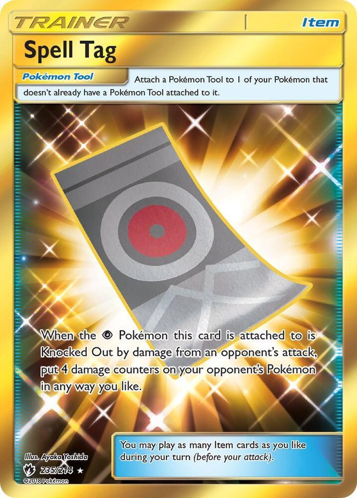 LOT 235/214 Spell Tag SR