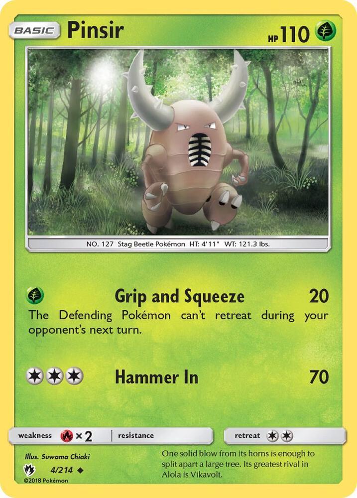 LOT 4/214 Pinsir U