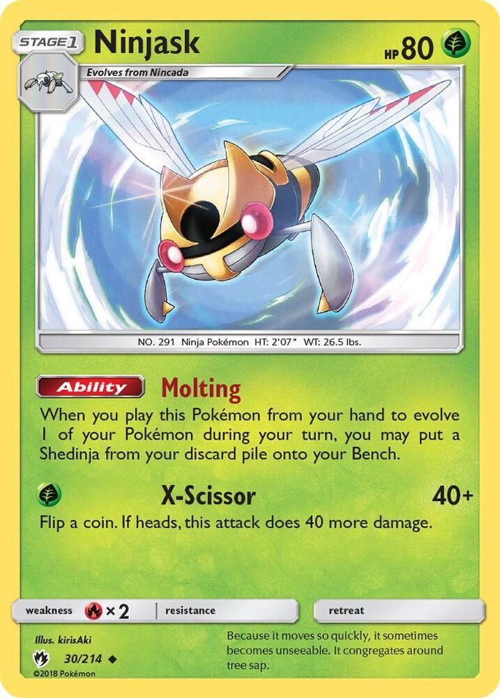 LOT 30/214 Ninjask U