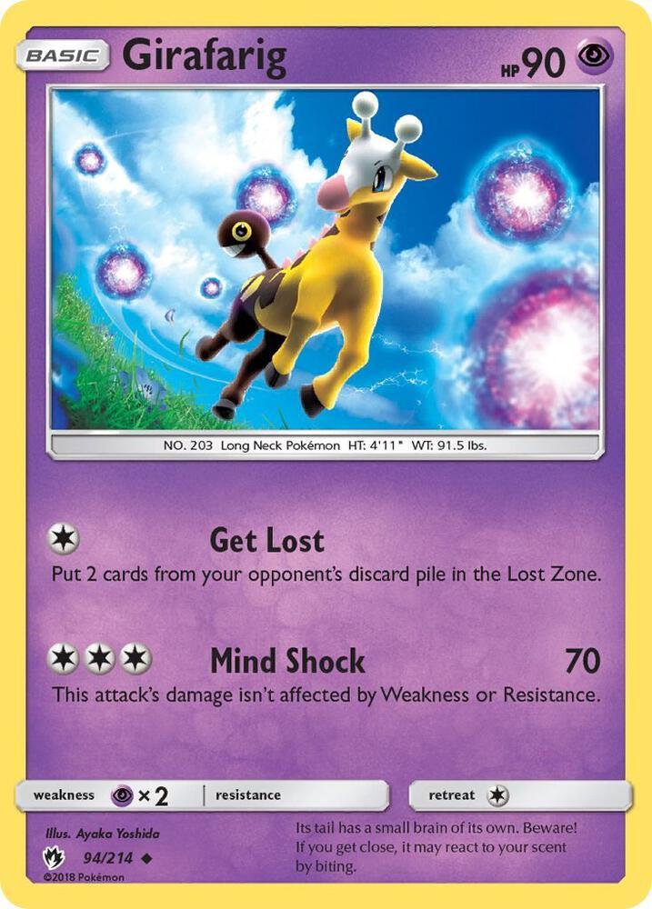 LOT 94/214 Girafarig U