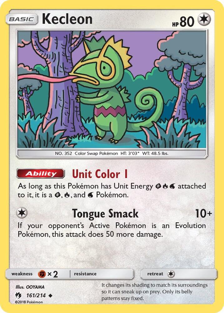LOT 161/214 Kecleon U
