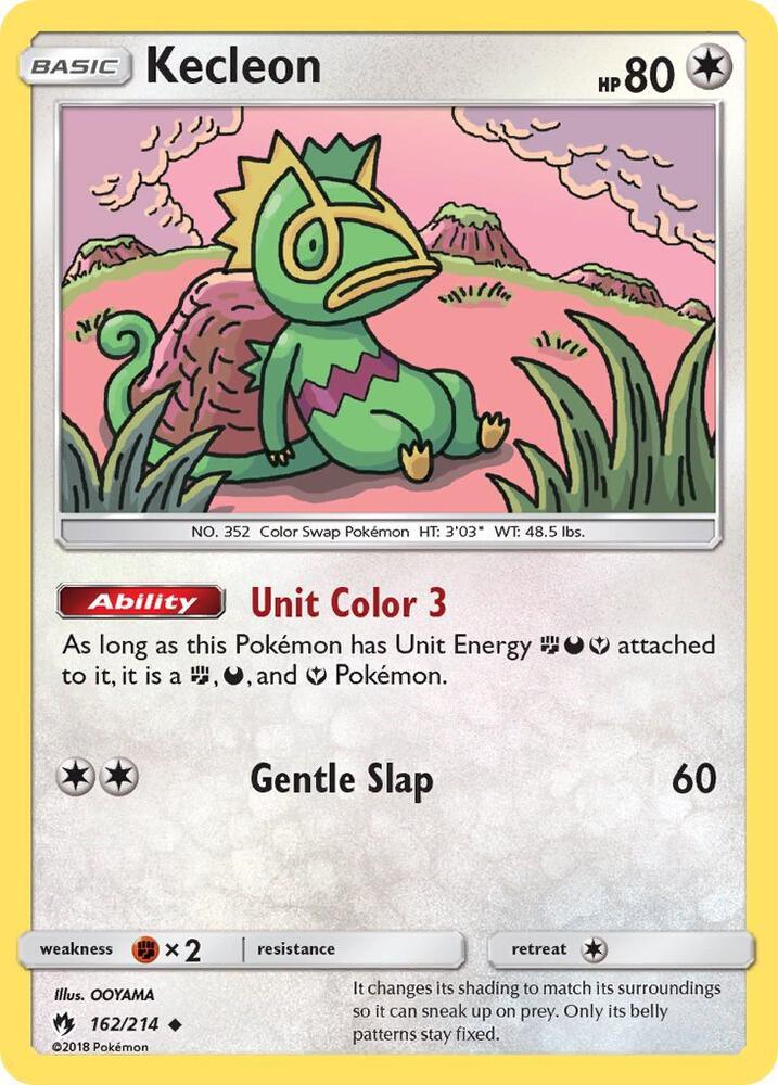 LOT 162/214 Kecleon U