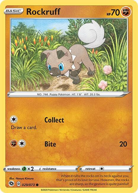 [Reverse Holo] CPA 29/73 Rockruff C