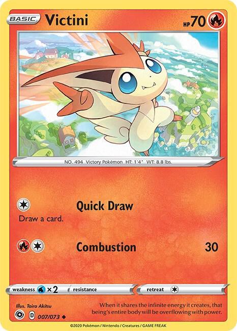 CPA 07/73 Victini U