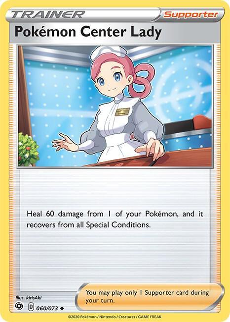 CPA 60/73 Pokemon Center Lady U