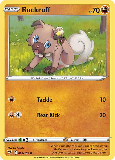 [Reverse Holo] VIV 094/185 Rockruff C