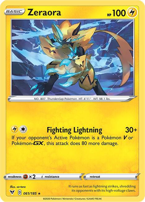 [Reverse Holo] VIV 061/185 Zeraora RH