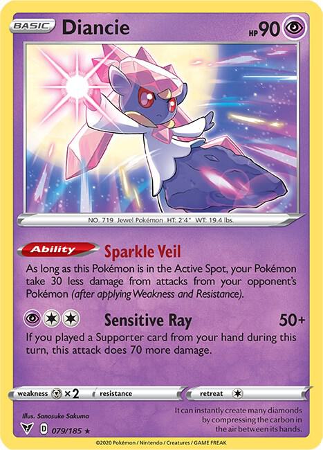 [Reverse Holo] VIV 079/185 Diancie RH