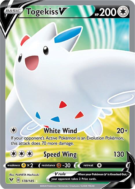 VIV 178/185 Togekiss V SR