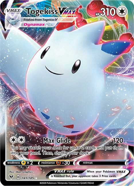VIV 141/185 Togekiss VMAX SR
