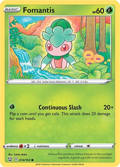 [Reverse Holo] BST 014/163 Fomantis C