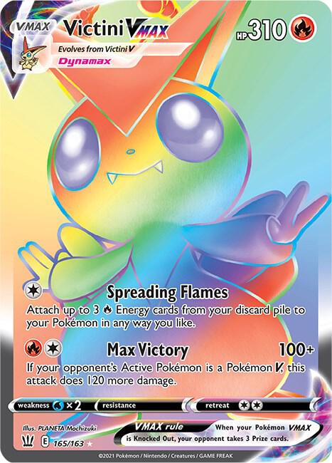 BST 165/163 Victini VMAX SR