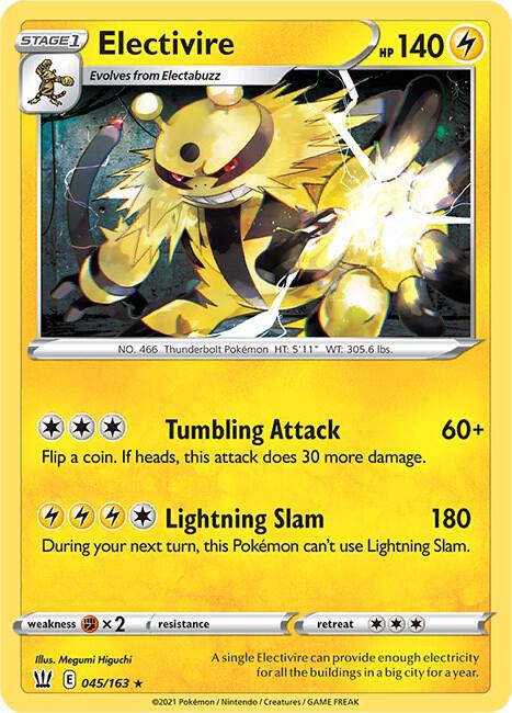BST 045/163 Electivire R