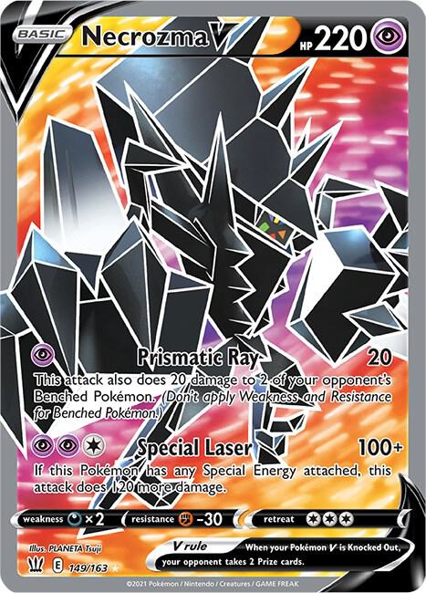 BST 149/163 Necrozma V SR