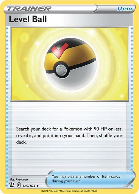 [Reverse Holo] BST 129/163 Level Ball U