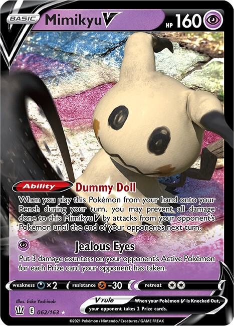 BST 062/163 Mimikyu V SR