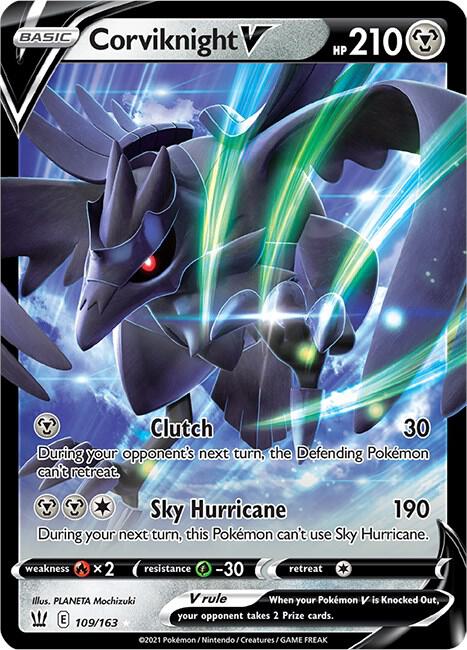 BST 109/163 Corviknight V SR
