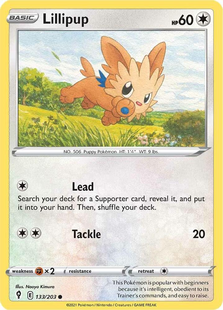 [Reverse Holo] EVS 133/203 Lillipup C