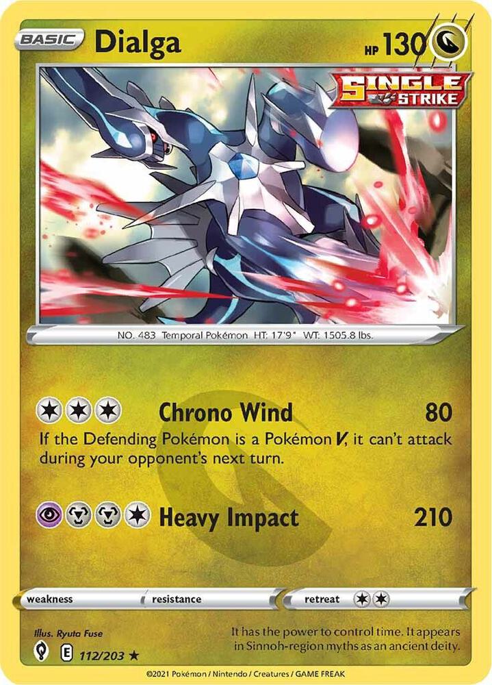 [Reverse Holo] EVS 112/203 Dialga RH