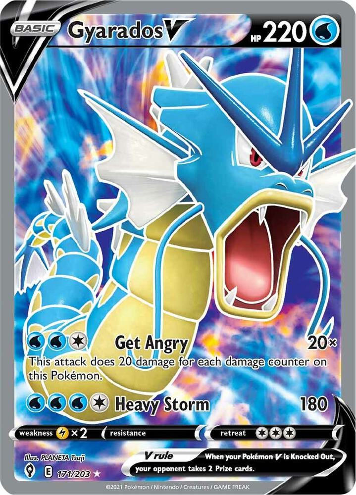 EVS 171/203 Gyarados V SR