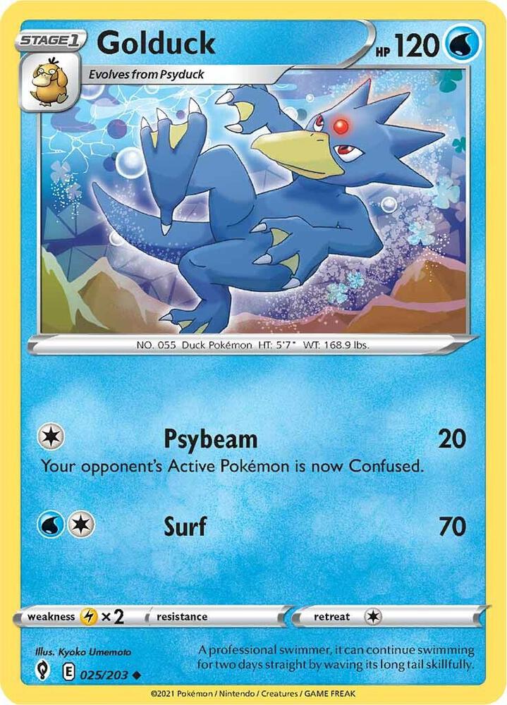 EVS 025/203 Golduck U