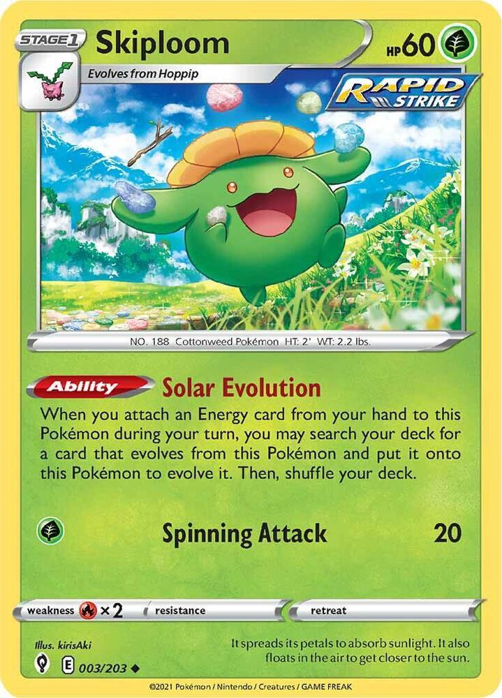 [Reverse Holo] EVS 003/203 Skiploom U