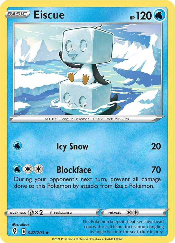 [Reverse Holo] EVS 047/203 Eiscue U