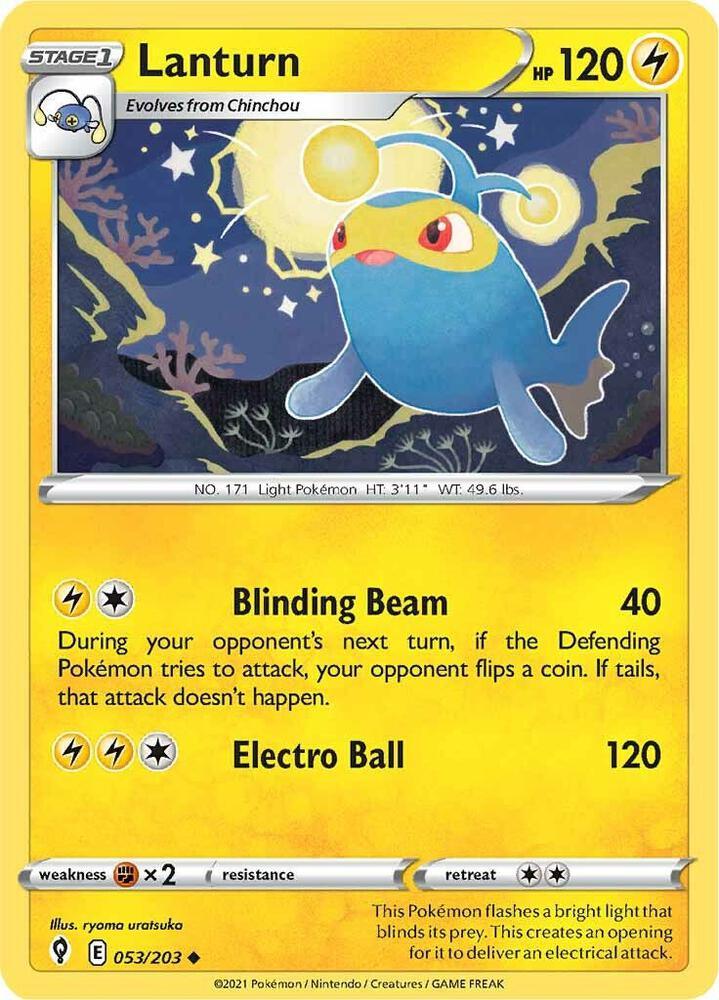 [Reverse Holo] EVS 053/203 Lanturn U