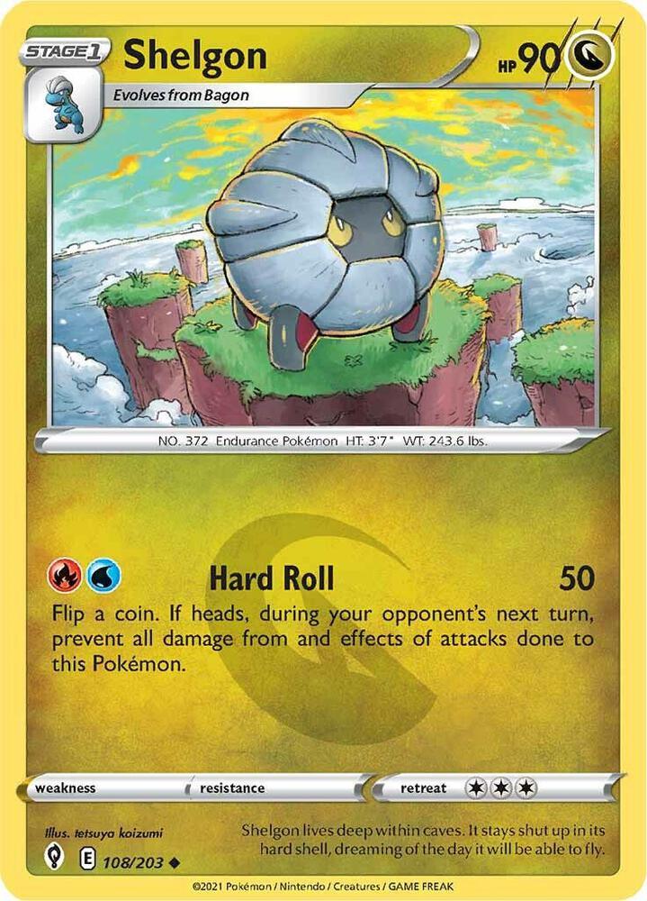 [Reverse Holo] EVS 108/203 Shelgon U