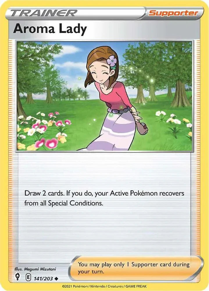 [Reverse Holo] EVS 141/203 Aroma Lady U