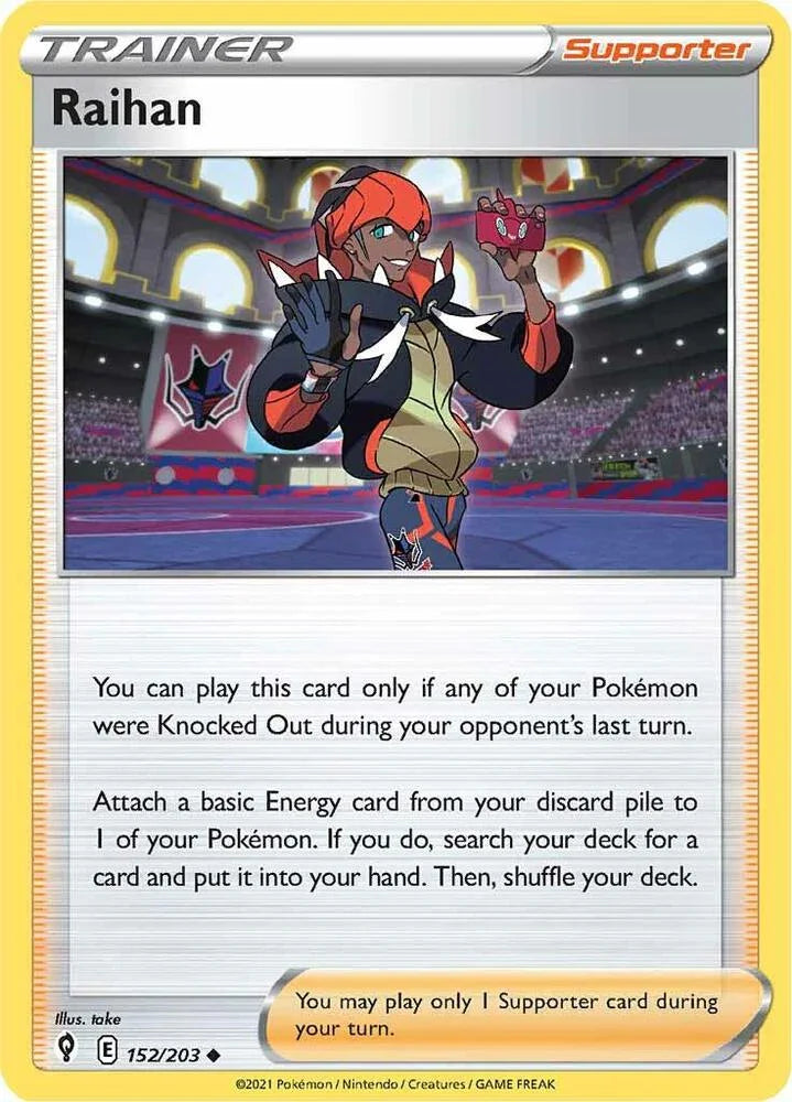 [Reverse Holo] EVS 152/203 Raihan U