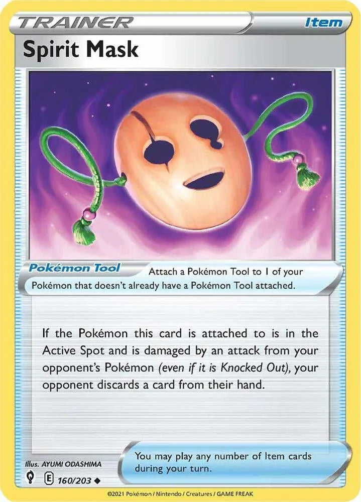 [Reverse Holo] EVS 160/203 Spirit Mask U