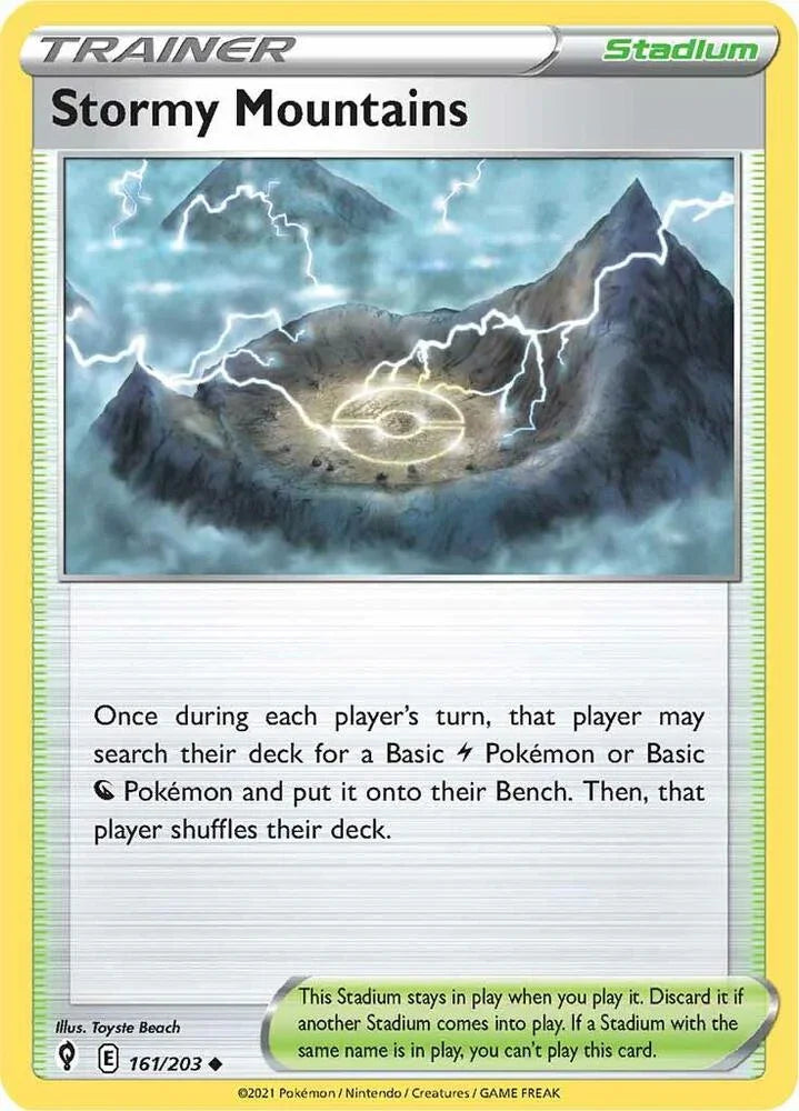 [Reverse Holo] EVS 161/203 Stormy Mountains U