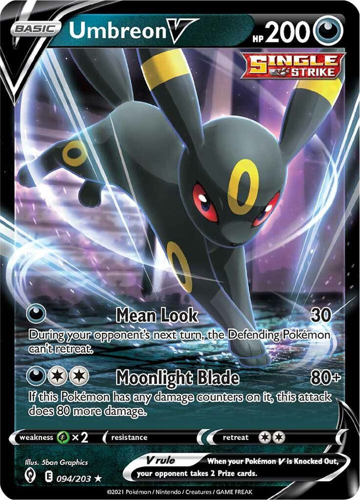 EVS 094/203 Umbreon V SR