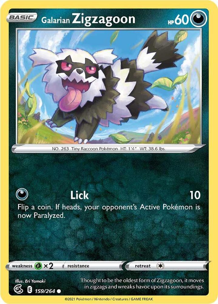 FST 159/264 Galarian Zigzagoon C