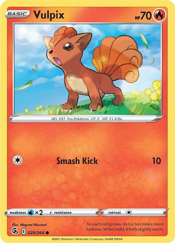 [Reverse Holo] FST 029/264 Vulpix C