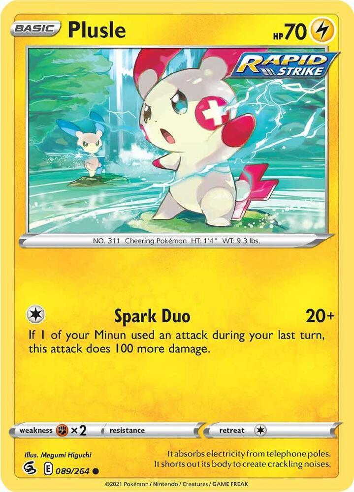 [Reverse Holo] FST 089/264 Plusle C