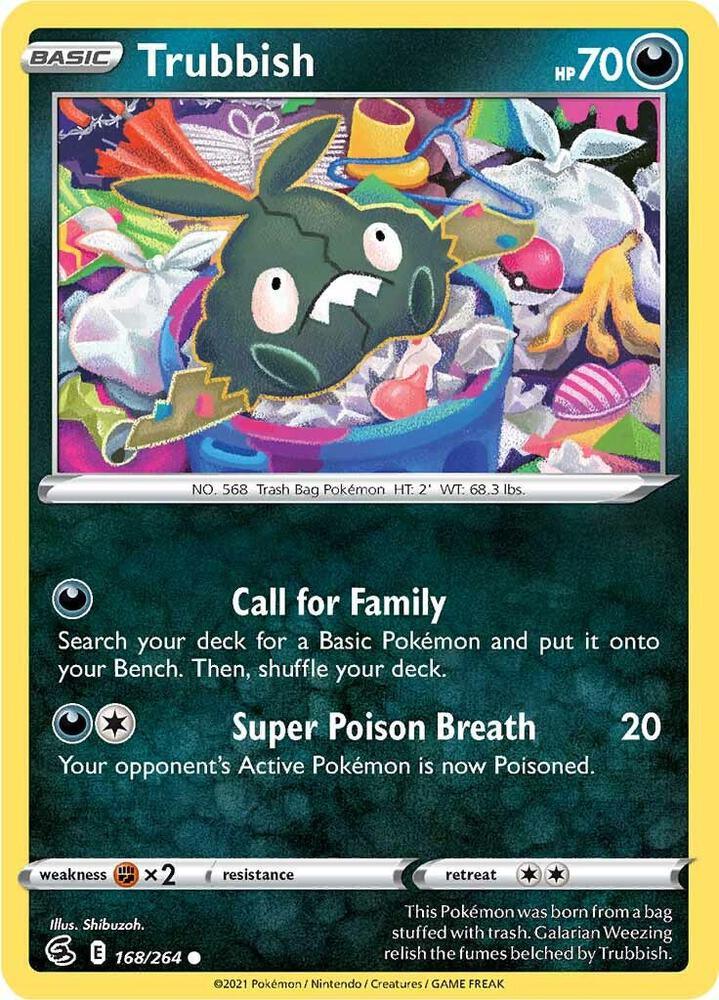 [Reverse Holo] FST 168/264 Trubbish C
