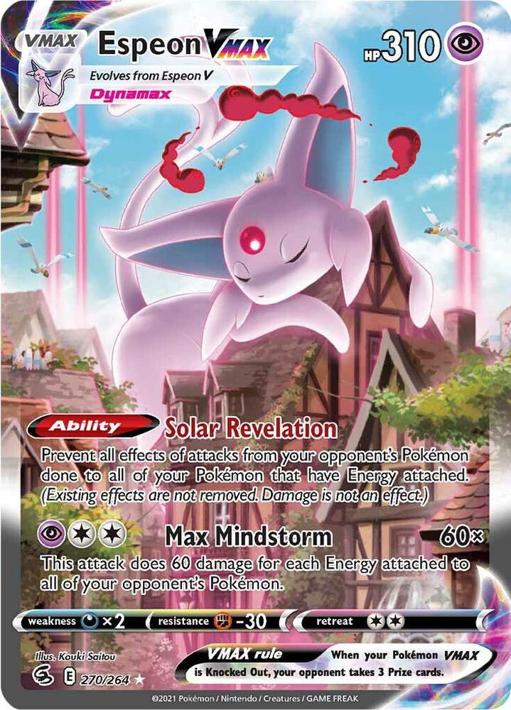 FST 270/264 Espeon VMAX SR