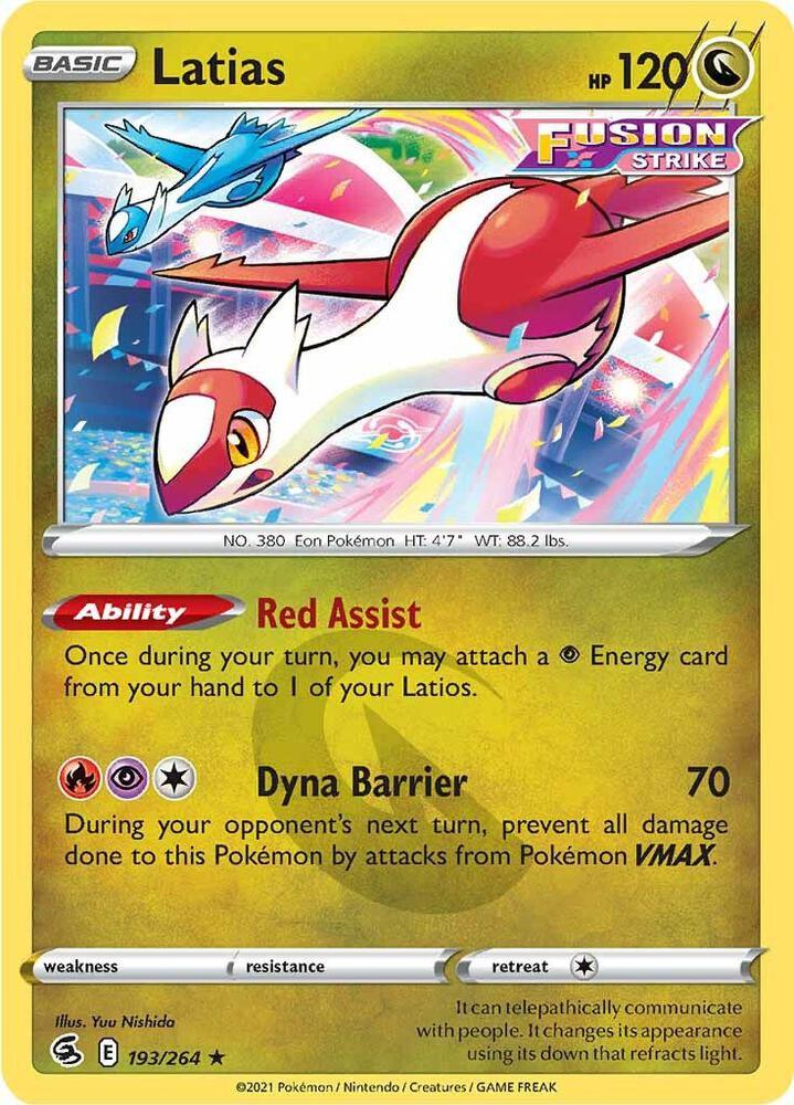 [Reverse Holo] FST 193/264 Latias R
