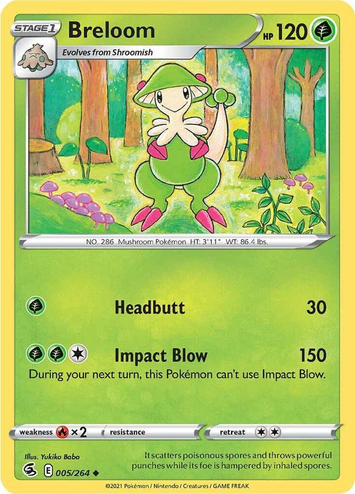 [Reverse Holo] FST 005/264 Breloom U
