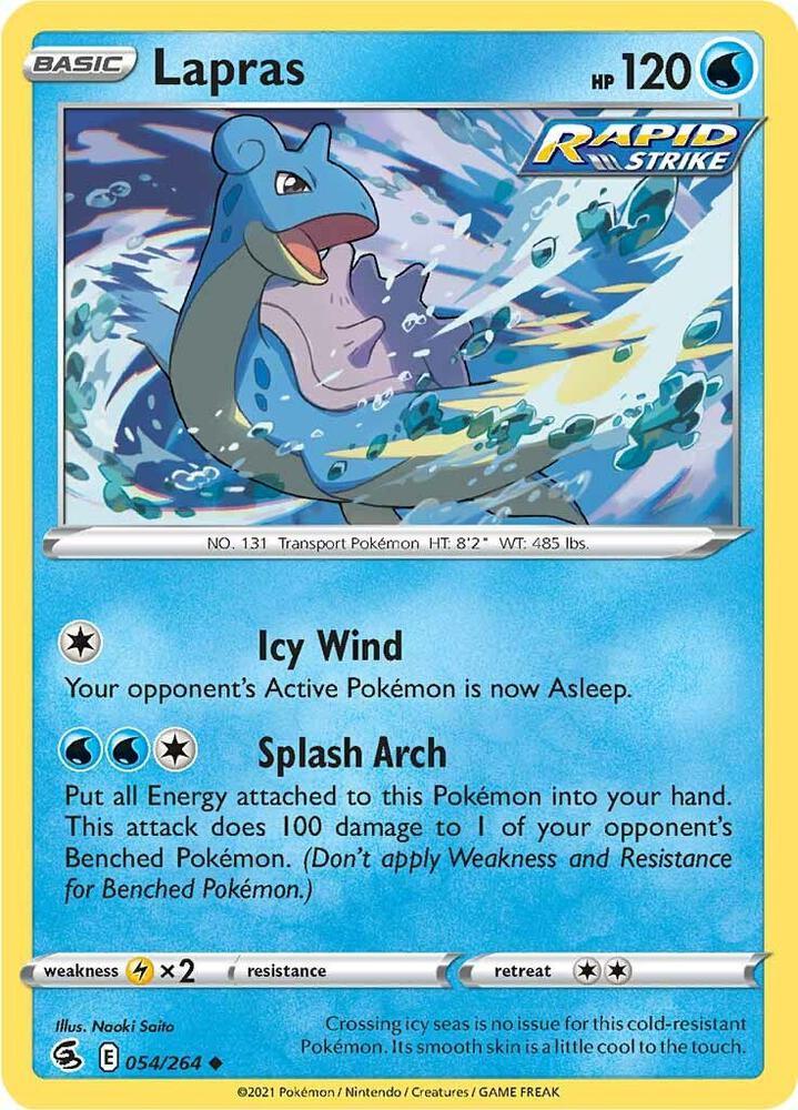 [Reverse Holo] FST 054/264 Lapras U