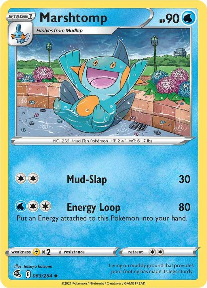 [Reverse Holo] FST 063/264 Marshtomp U