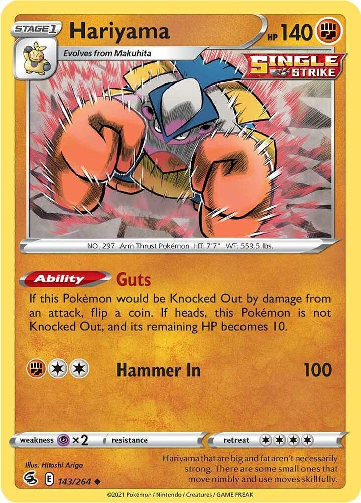 [Reverse Holo] FST 143/264 Hariyama U