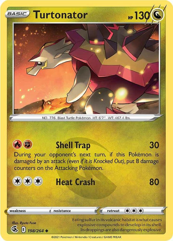 [Reverse Holo] FST 198/264 Turtonator U