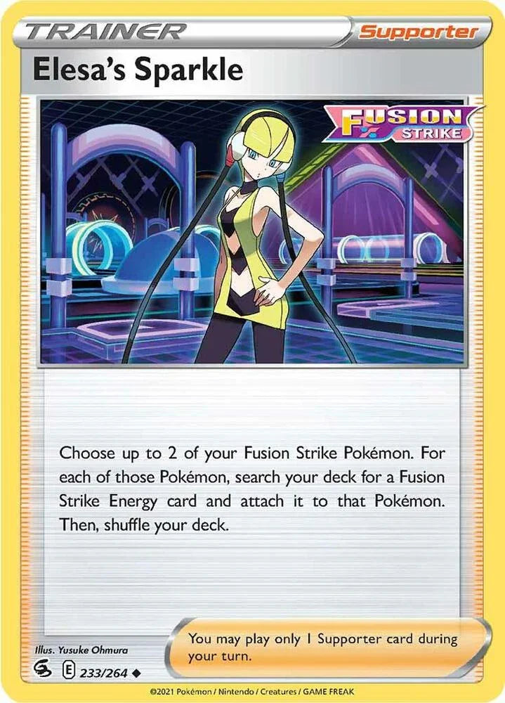 [Reverse Holo] FST 233/264 Elesa's Sparkle U