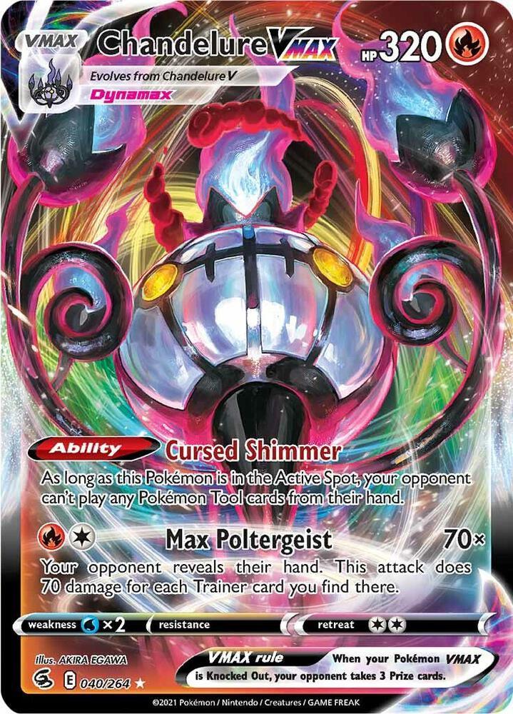 FST 040/264 Chandelure VMAX SR