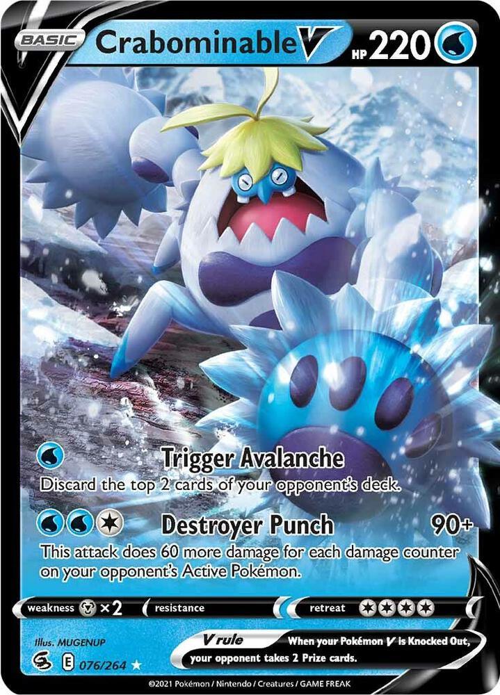 FST 076/264 Crabominable V SR