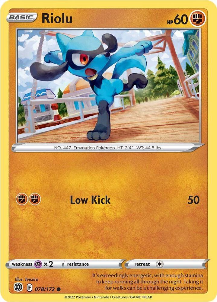 BRS 078/172 Riolu C