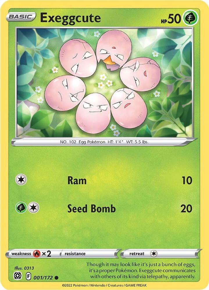 [Reverse Holo] BRS 001/172 Exeggcute C